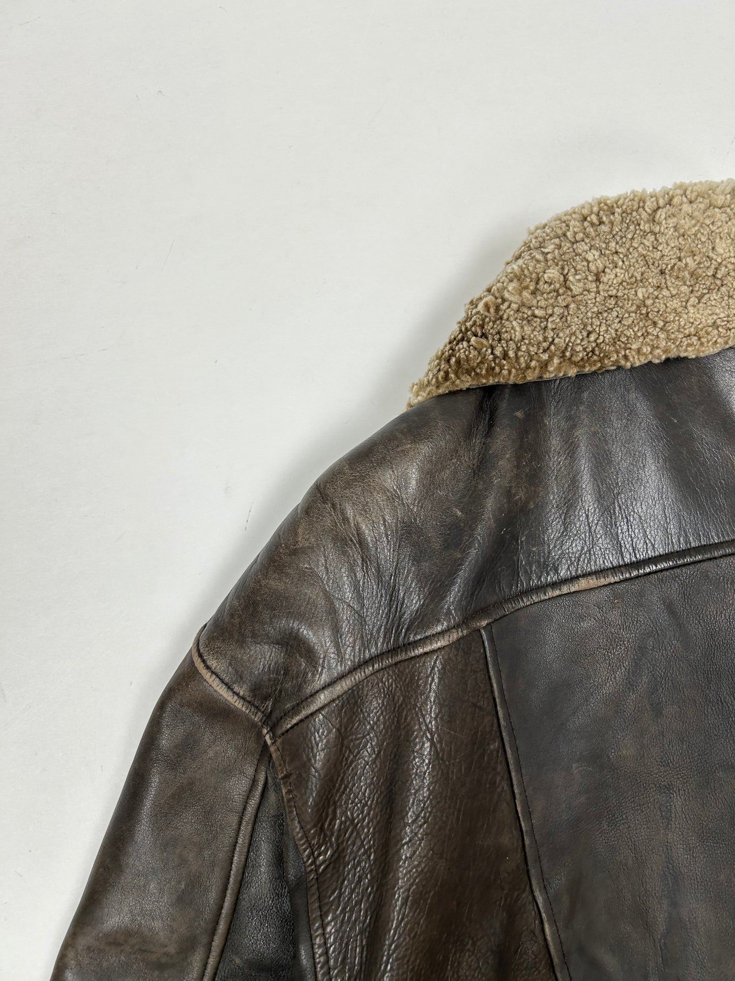 Vintage 90s The Axiom Traditional Leather Pete’s Wicked Ale Leather Jacket Beer Brewery Medium 25x28 Inches