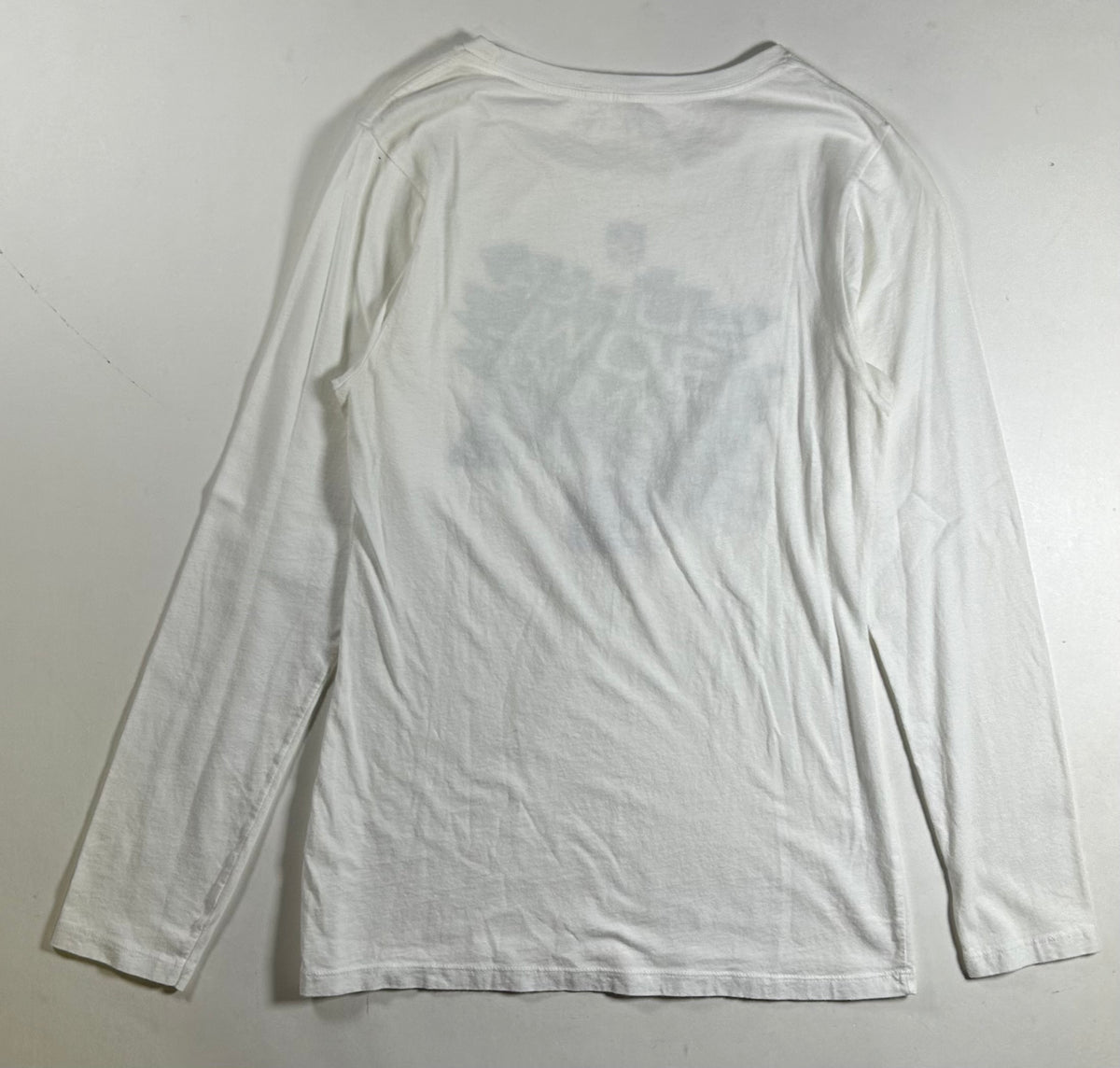 New York Giants Super Bowl Champions XLVI Long Sleeve Tee Women’s Large/Medium Fit 16.25x26.25 Inches