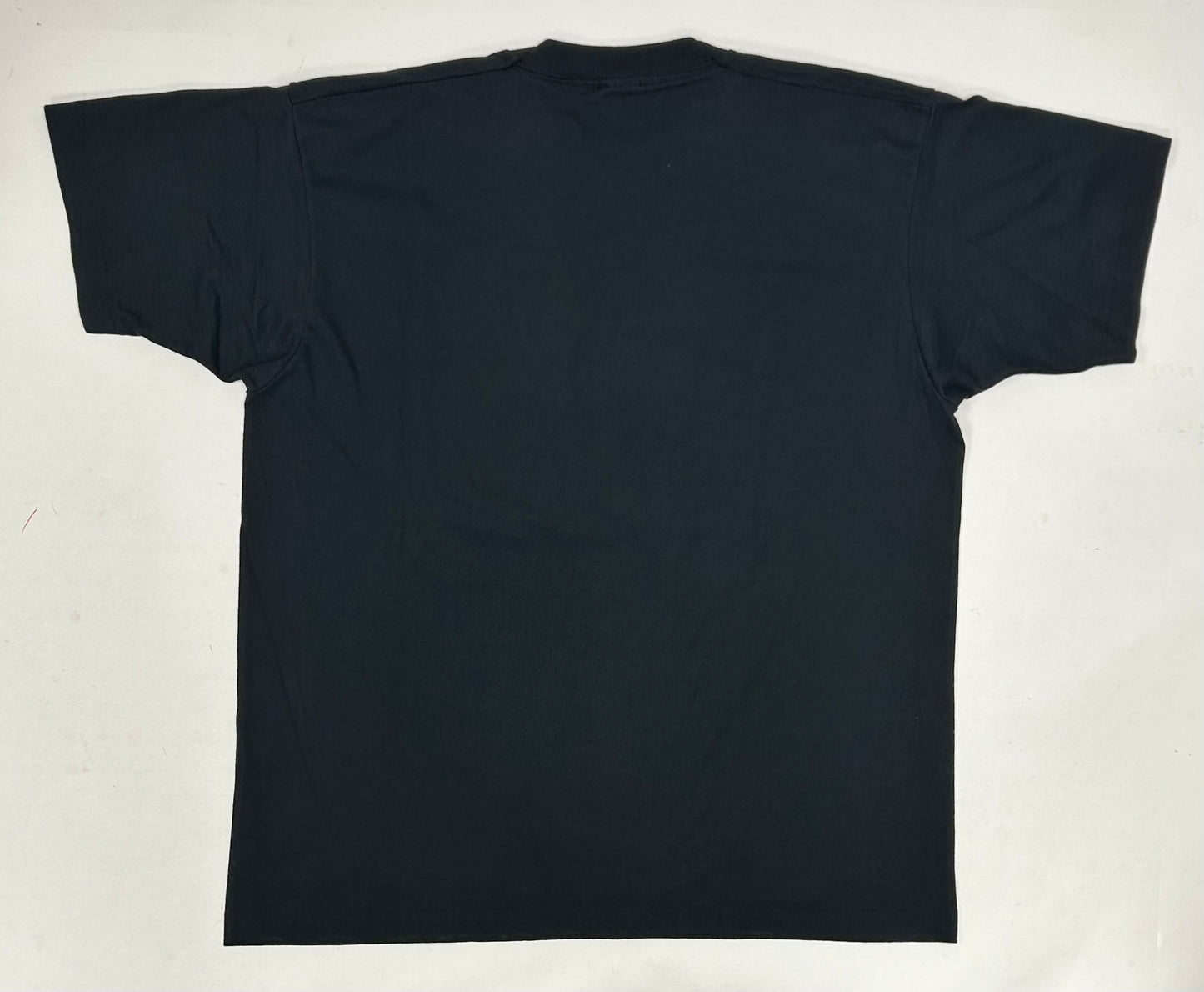 Vintage Disc Makers One Long Groove T-Shirt Black Single Stitch CD Music Tee XL 23.25x28.75 Inches