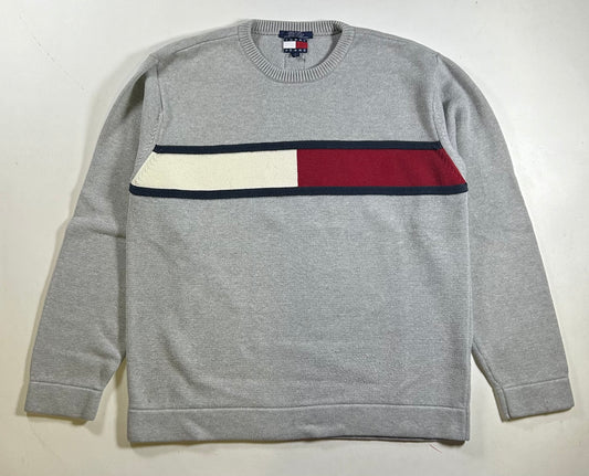 Vintage Tommy Hilfiger Crewneck Sweater M/L Fit 22.5x27 Inches