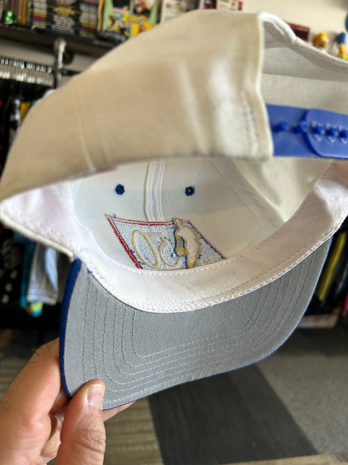 Vintage NBA 50 Year Anniversary SnapBack Hat 1996 50th Year Made In USA
