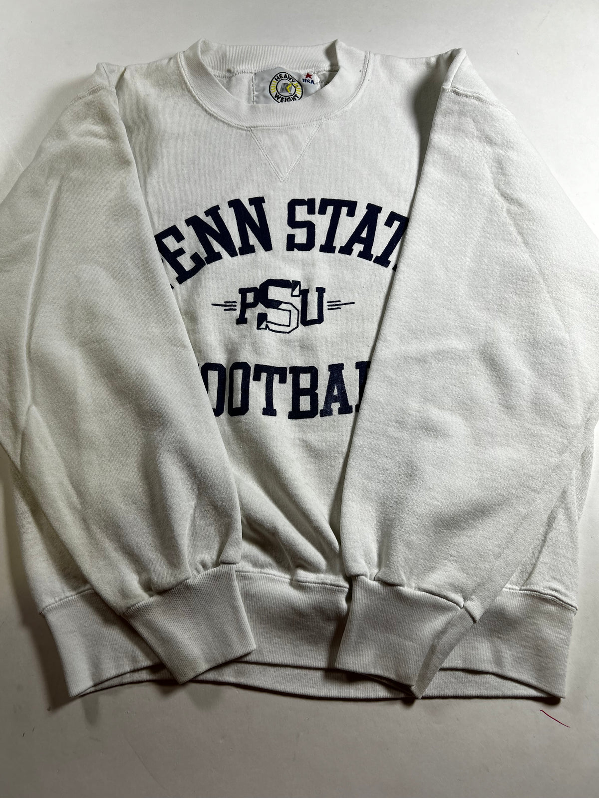 Vintage Penn State Football PSU Nittany Lions Crewneck Sweatshirt S/M As Is 21.75x24.75 Inches