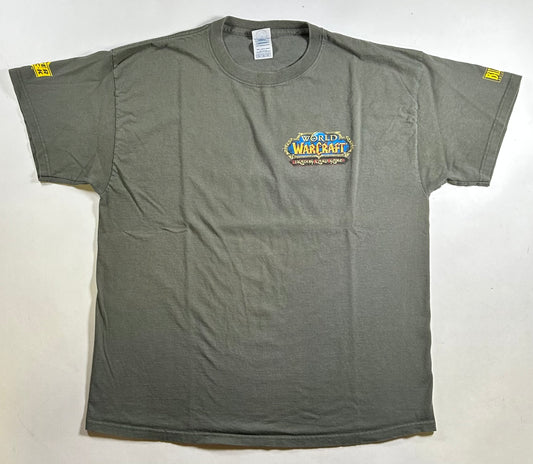 Vintage 2008 World Of Warcraft Trading Card Game Servants Of The Betrayer Promo Tee XL
