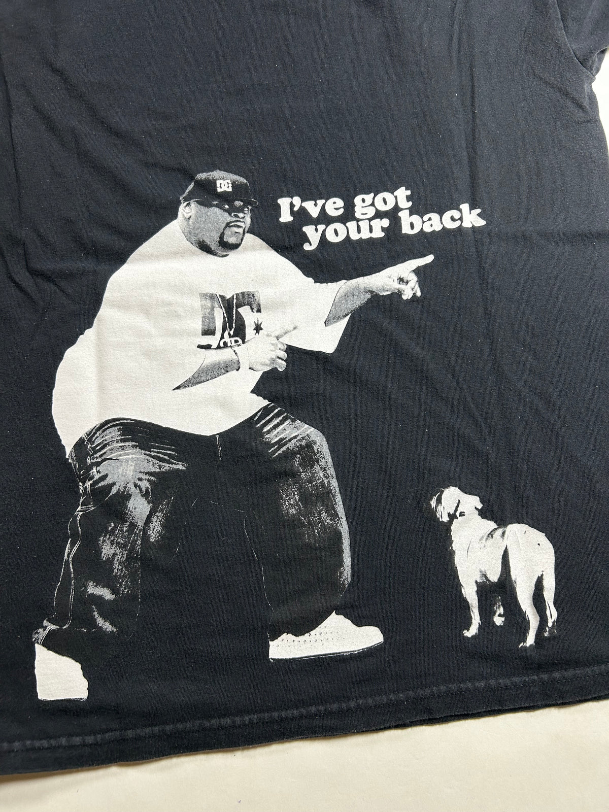 Vintage 2000s Rob and Big Black MTV Skateboard DC Shoes Tee As Is Worn Has Unstitching Small 18.5x25.5 Inches