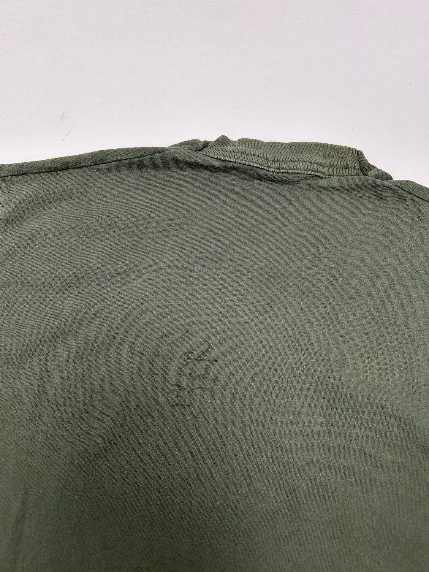 Vintage Jonny Lang Band Music Graphic Tee Autographed On Back As Is L/M 20.75x29 Inches