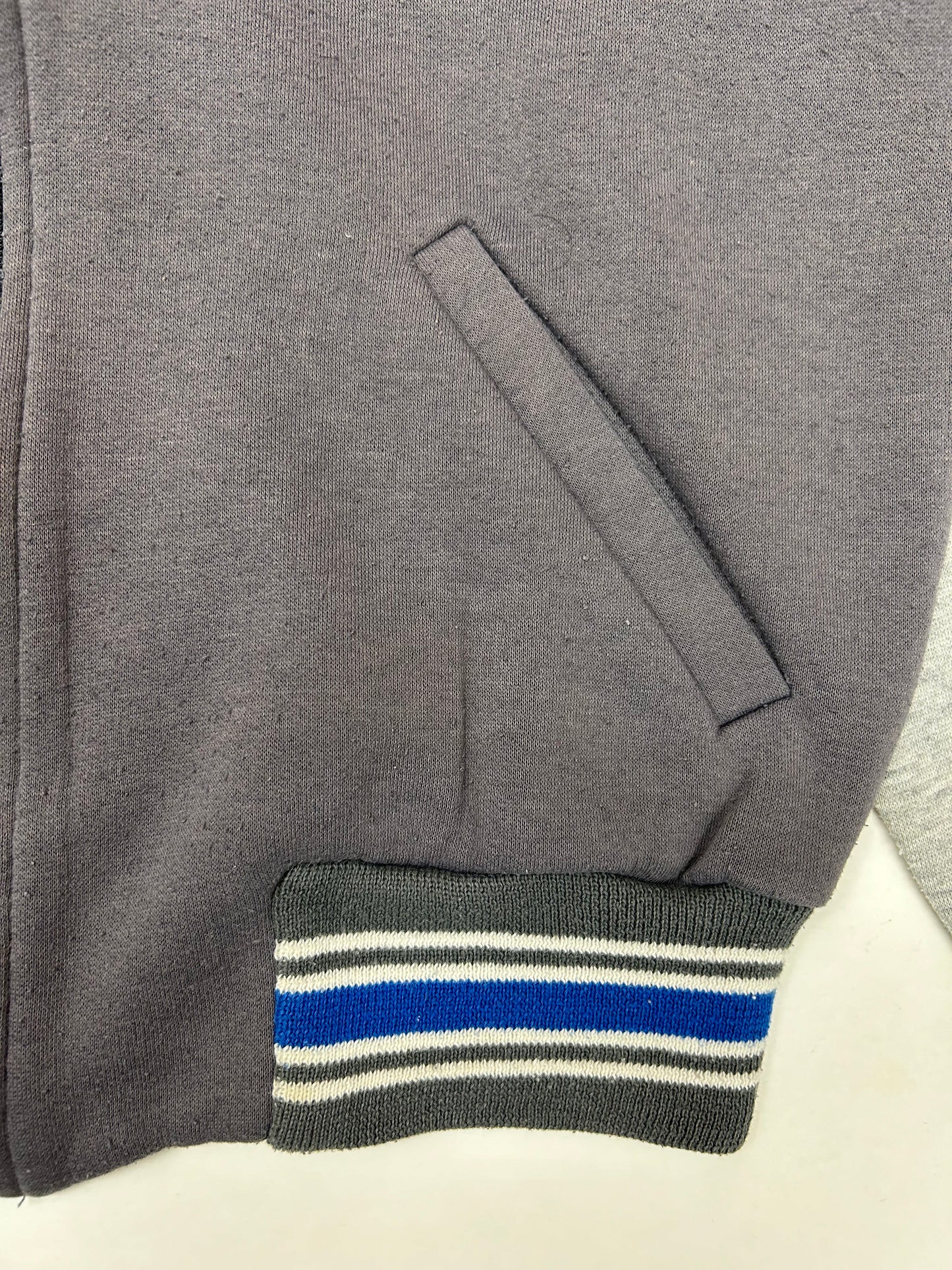 Vintage 80s Nike Zip Jacket Sweatshirt Small Fit 22x23 Inches