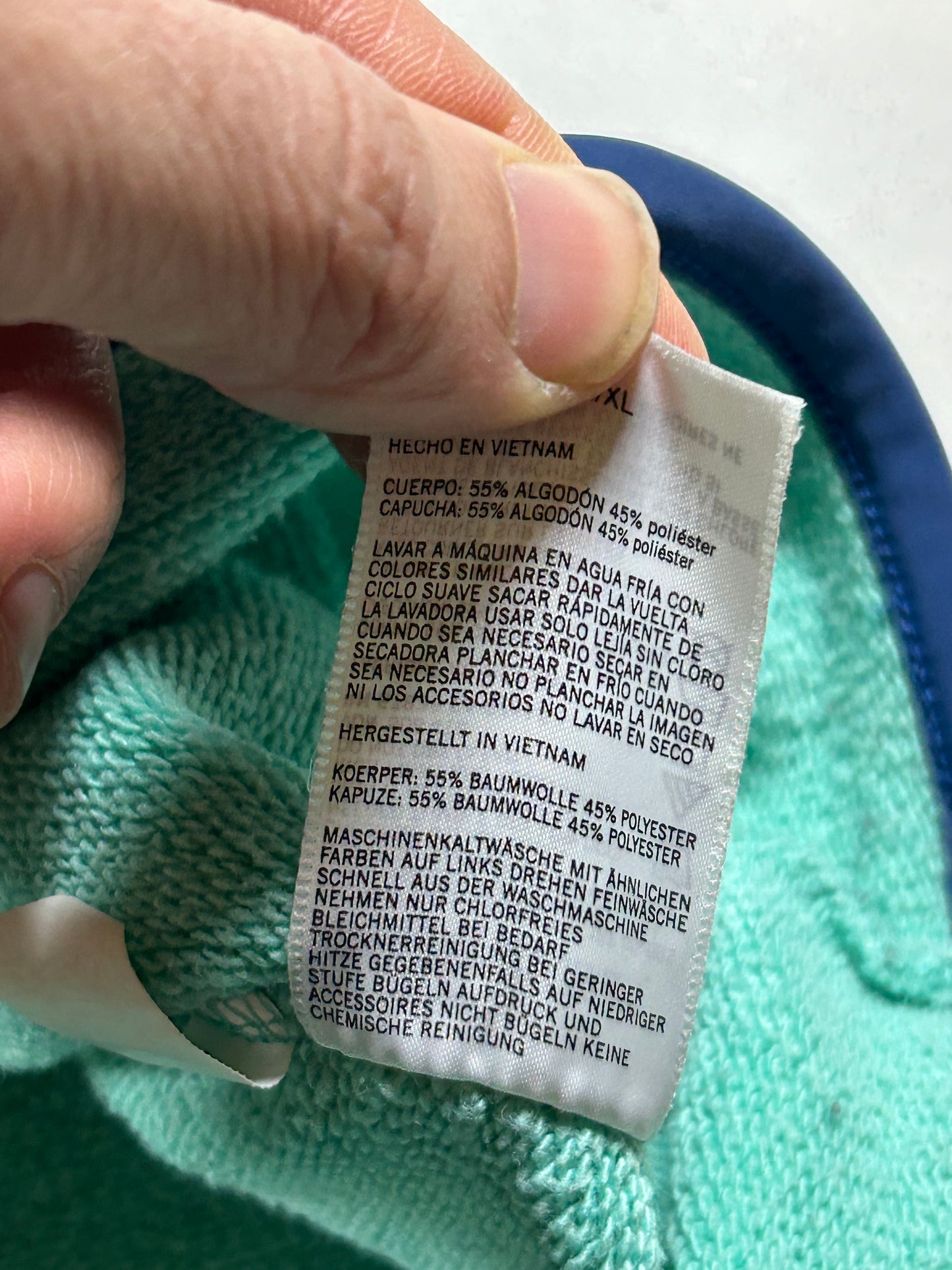 Nautica Vintage Collection 1/4 Zip Mesh Pocket Sweatshirt Lil Yachty XL/L Fit