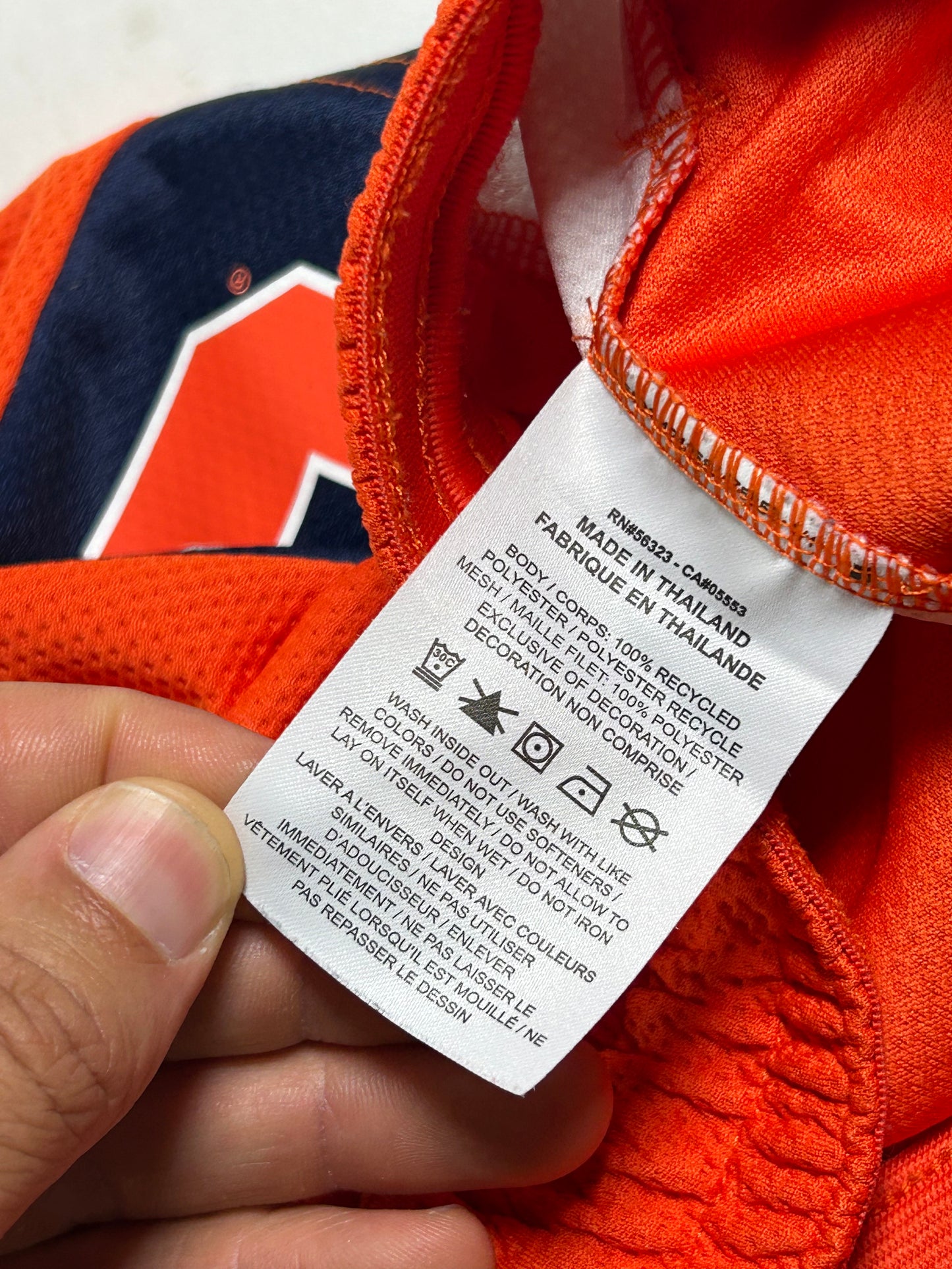 Syracuse Orange Shorts Orange NCAA Basketball Nike Dri Fit Orangemen Medium 13.25x21/22 Iniches