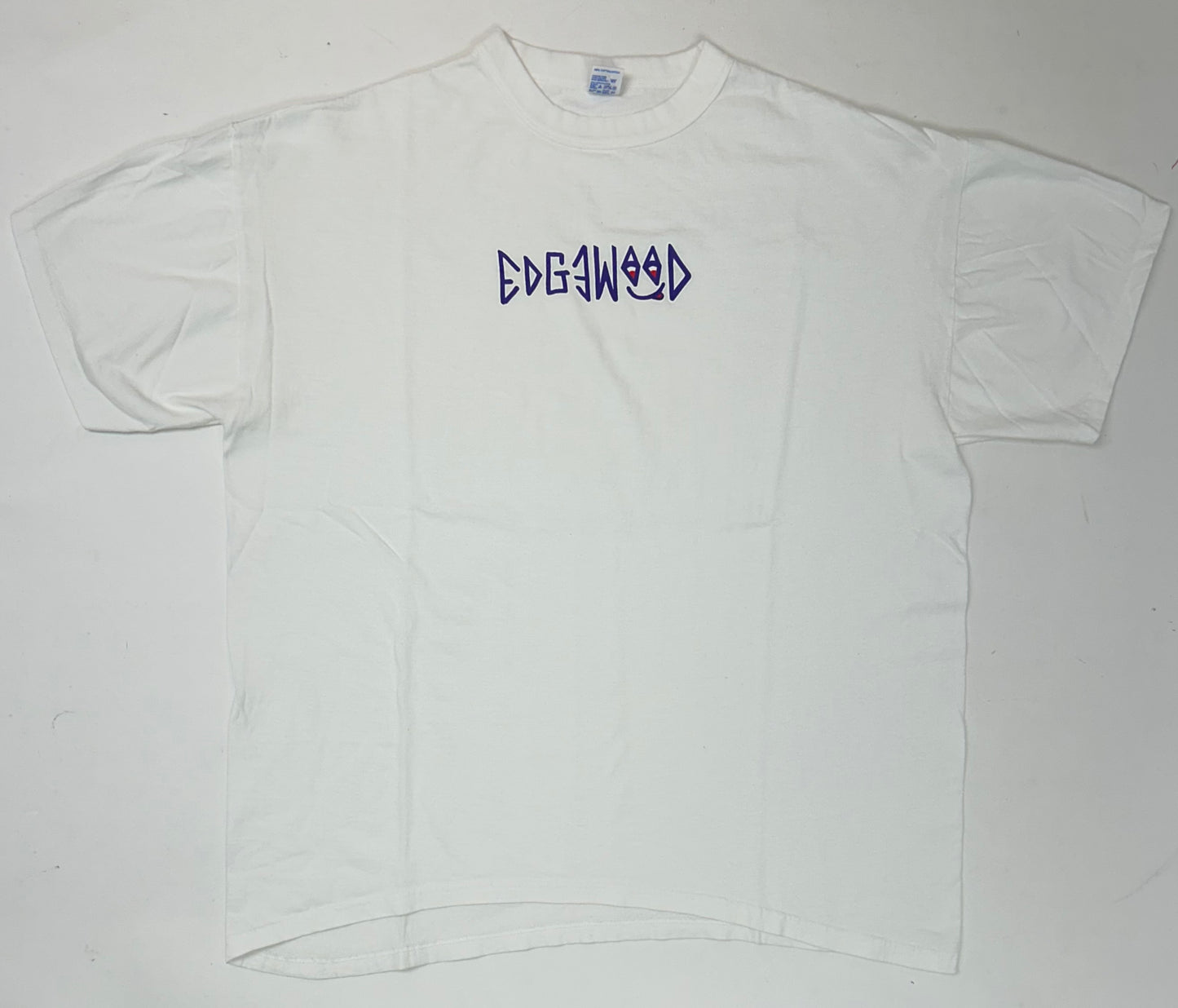 Edgewood NJ first edition “Deeper Than The Roots.” Tee XL Big Fit 25.5x29.25 Inches Russell Athletic Mexico 100% Cotton
