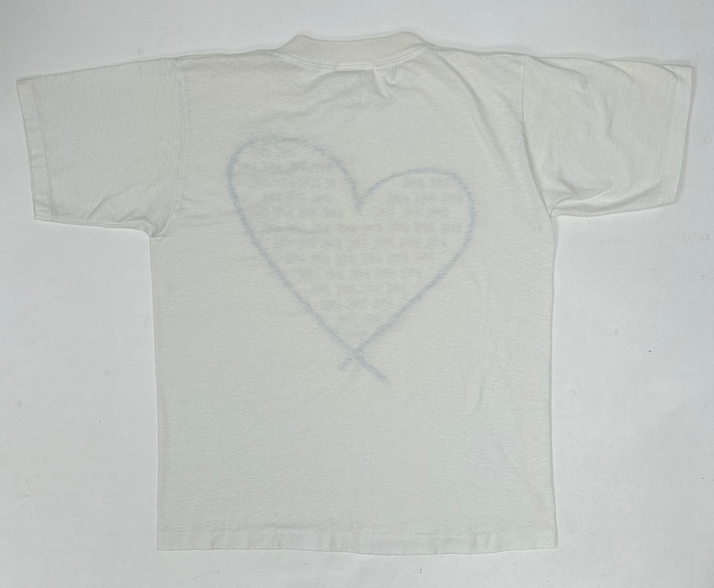 Vintage 90s Love USA 25 Postage Stamps T-Shirt Single Stitch Made in USA M/L Fit 20.75x26.25 Inches