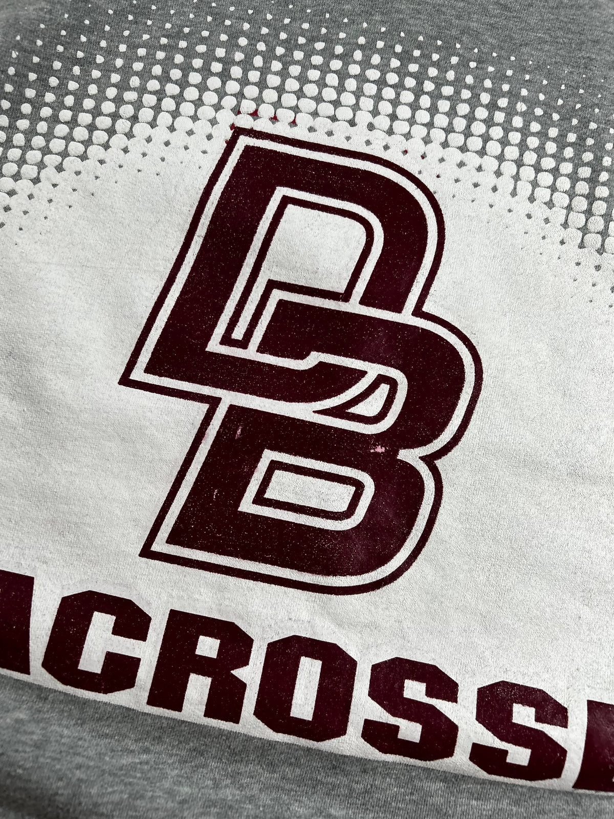 Don Bosco Prep High School Lacrosse Maverick Hooded Sweatshirt Small/Medium Fit 23x27.5 Inches