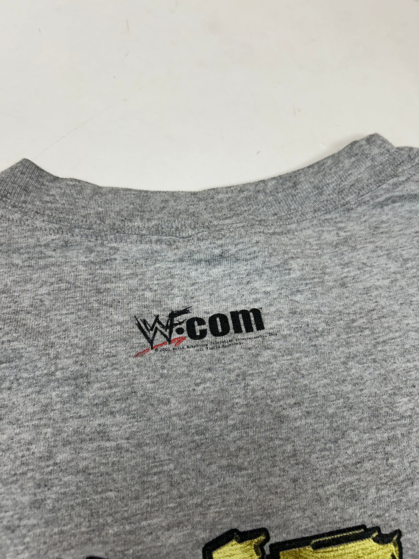 Vintage 2002 Dudley Boyz Shirt WWF Dudleyville!! Lumber Co. 3D Wrestling Tee 2XL 26.5x30.5 Inches