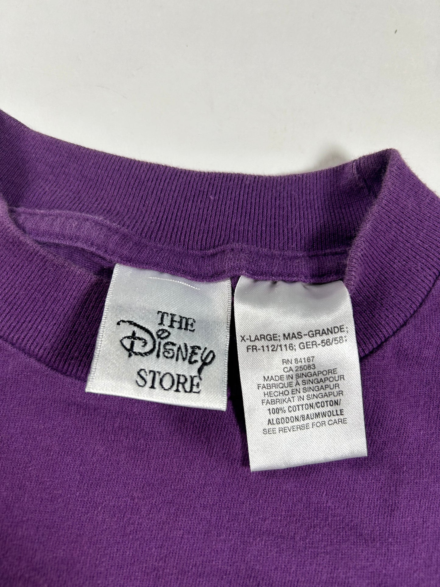 Vintage Disney Winnie The Pooh & Piglet Embroidered Logo Tee XL The Disney Store
