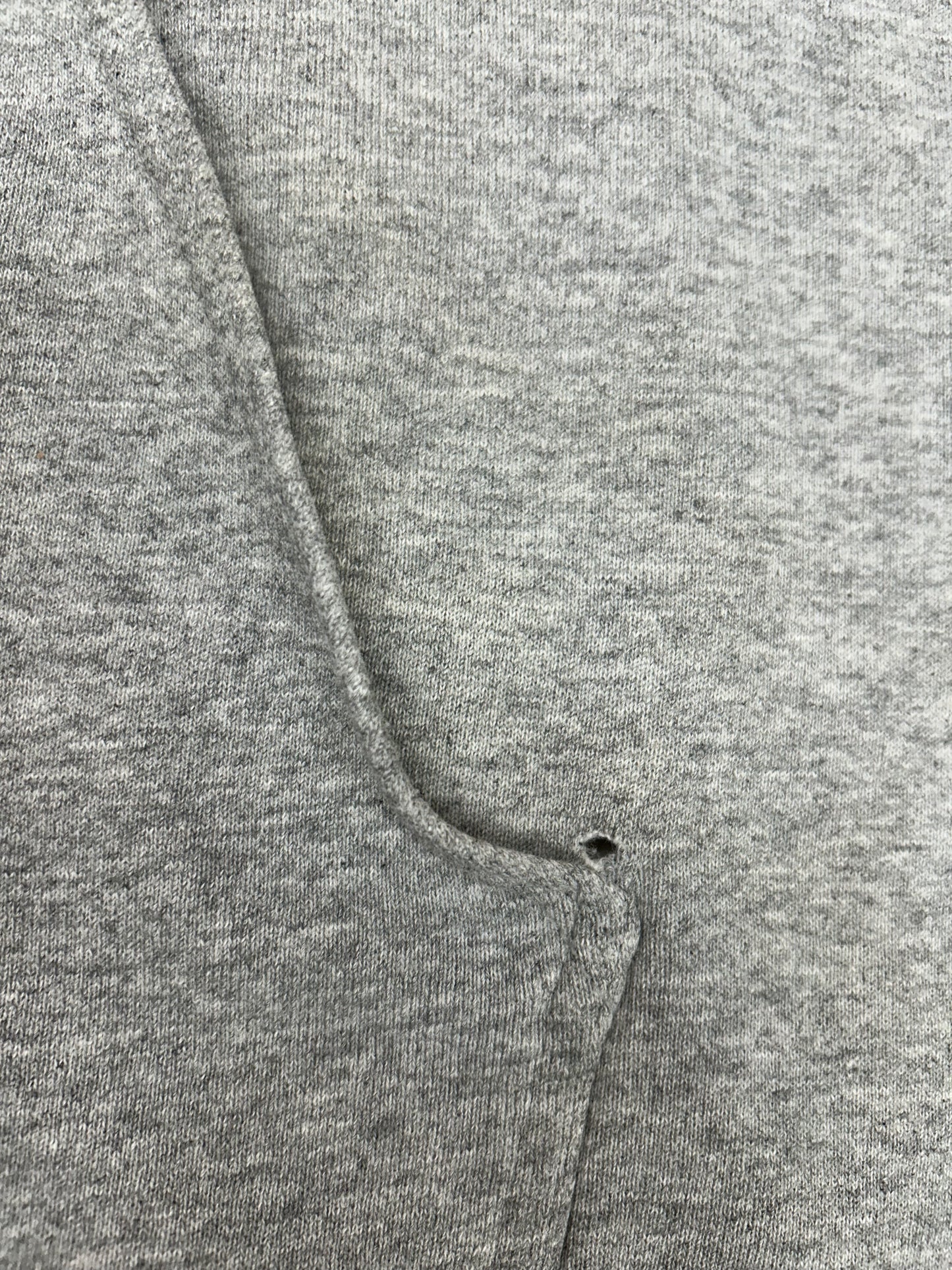 Vintage 90s Nike Center Swoosh Embroidered Logo Hooded Sweatshirt Worn In XL 27.25x28.25 Inches As Is