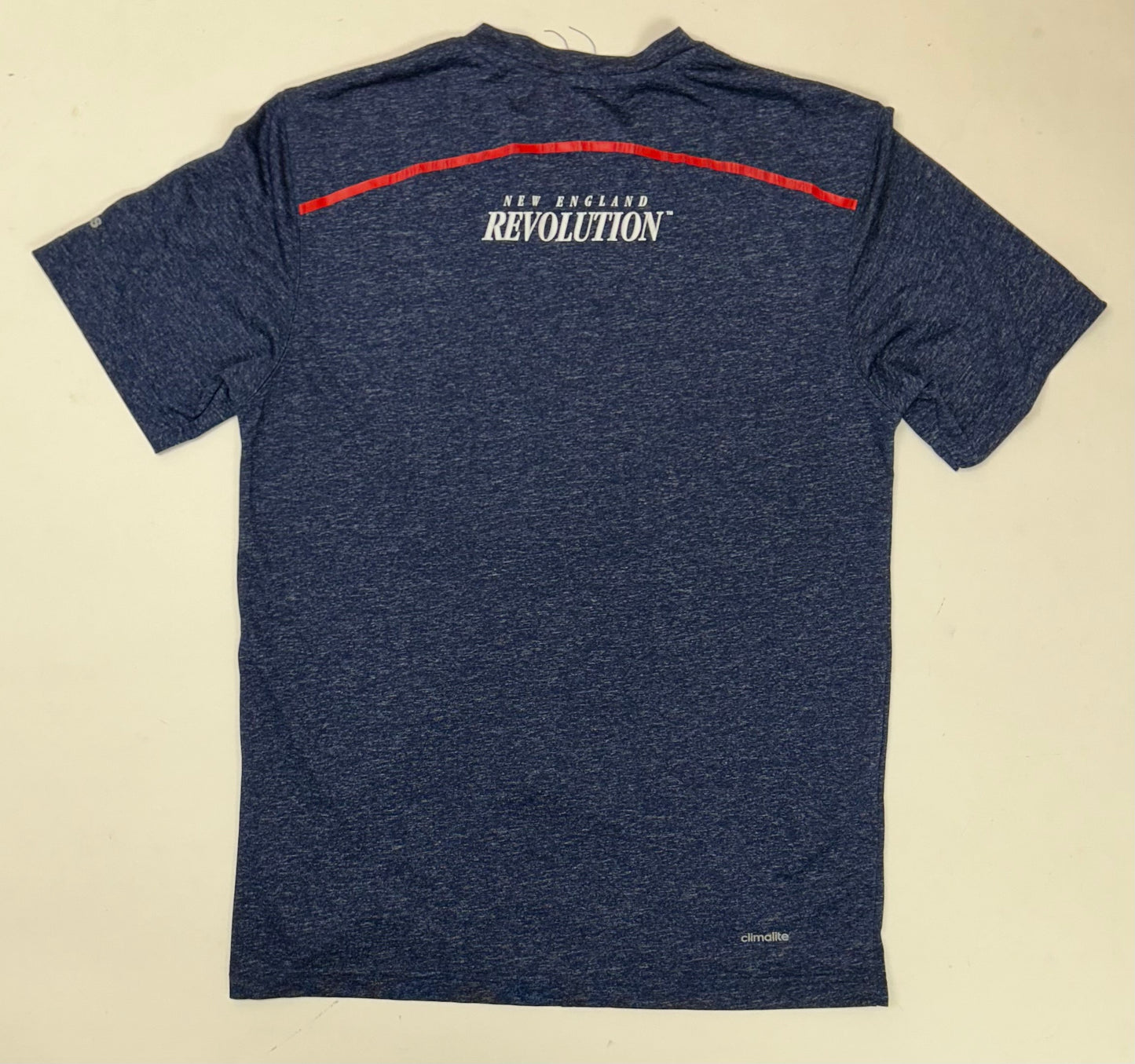 2015 New England Revolution MLS Adidas Soccer Jersey Training Shirt Medium 19x27.5 Inches