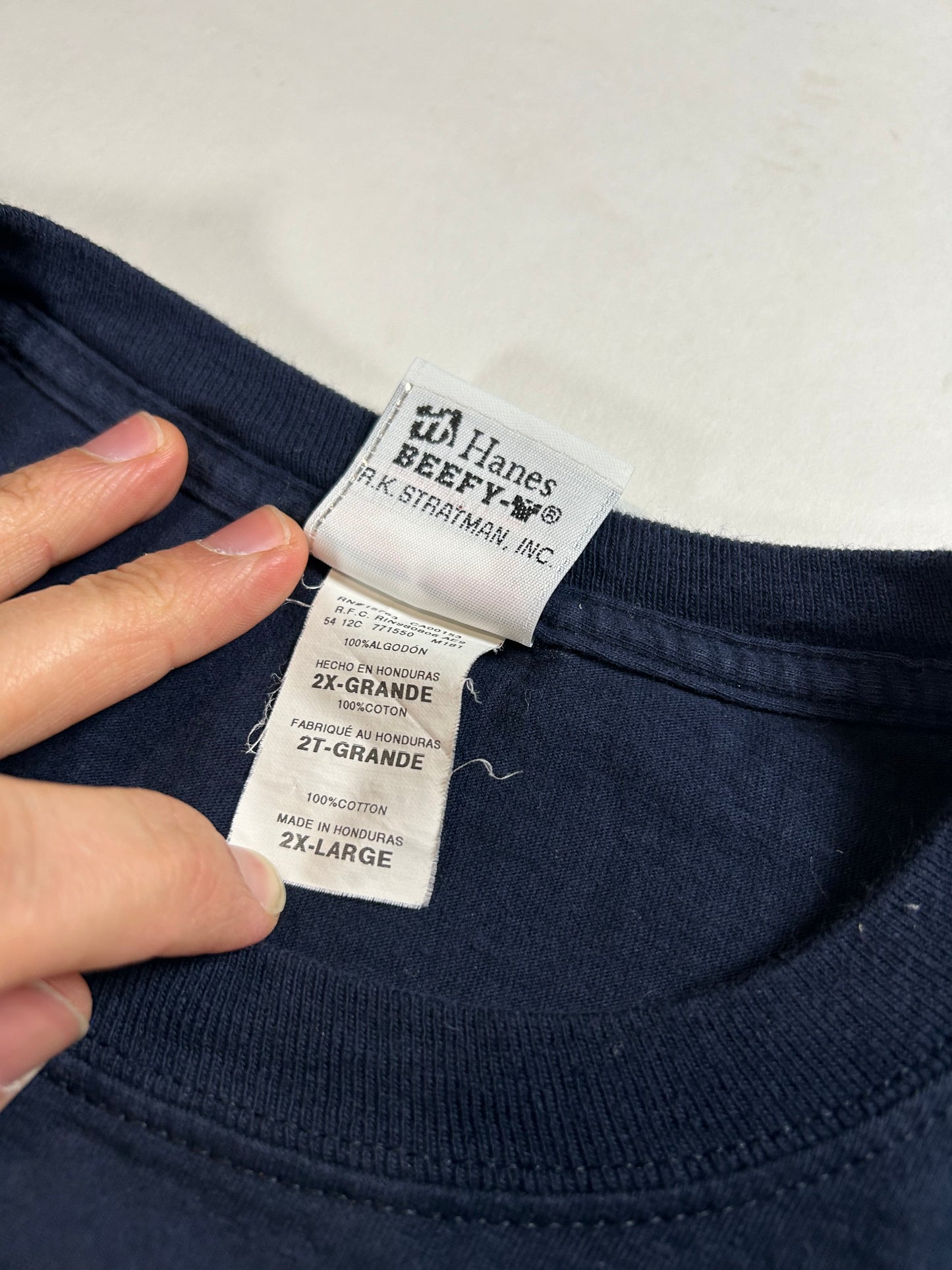 2010s Harley Davidson Motorcycles Treasure Coast Stuart Florida Pirate Graphic Tee 2XL 25.75x31 Inches Navy