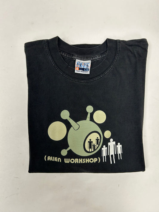 Vintage Alien Workshop Skateboards Tee Photosynthesis Skate Shirt Y2k 90-00s Large