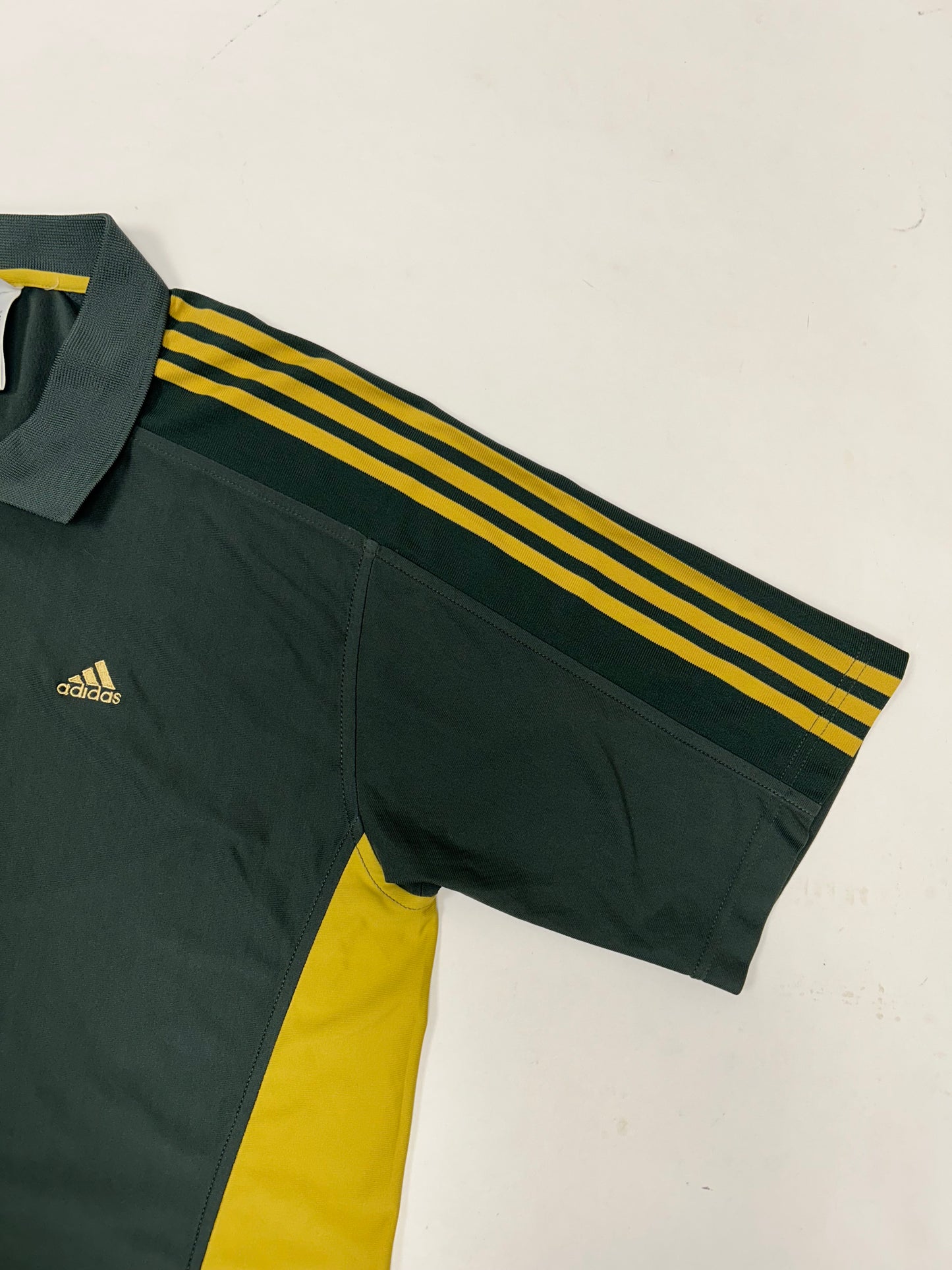 Vintage Adidas Roland Garros Paris Medium 21.75x30.25 Tennis Polo Shirt