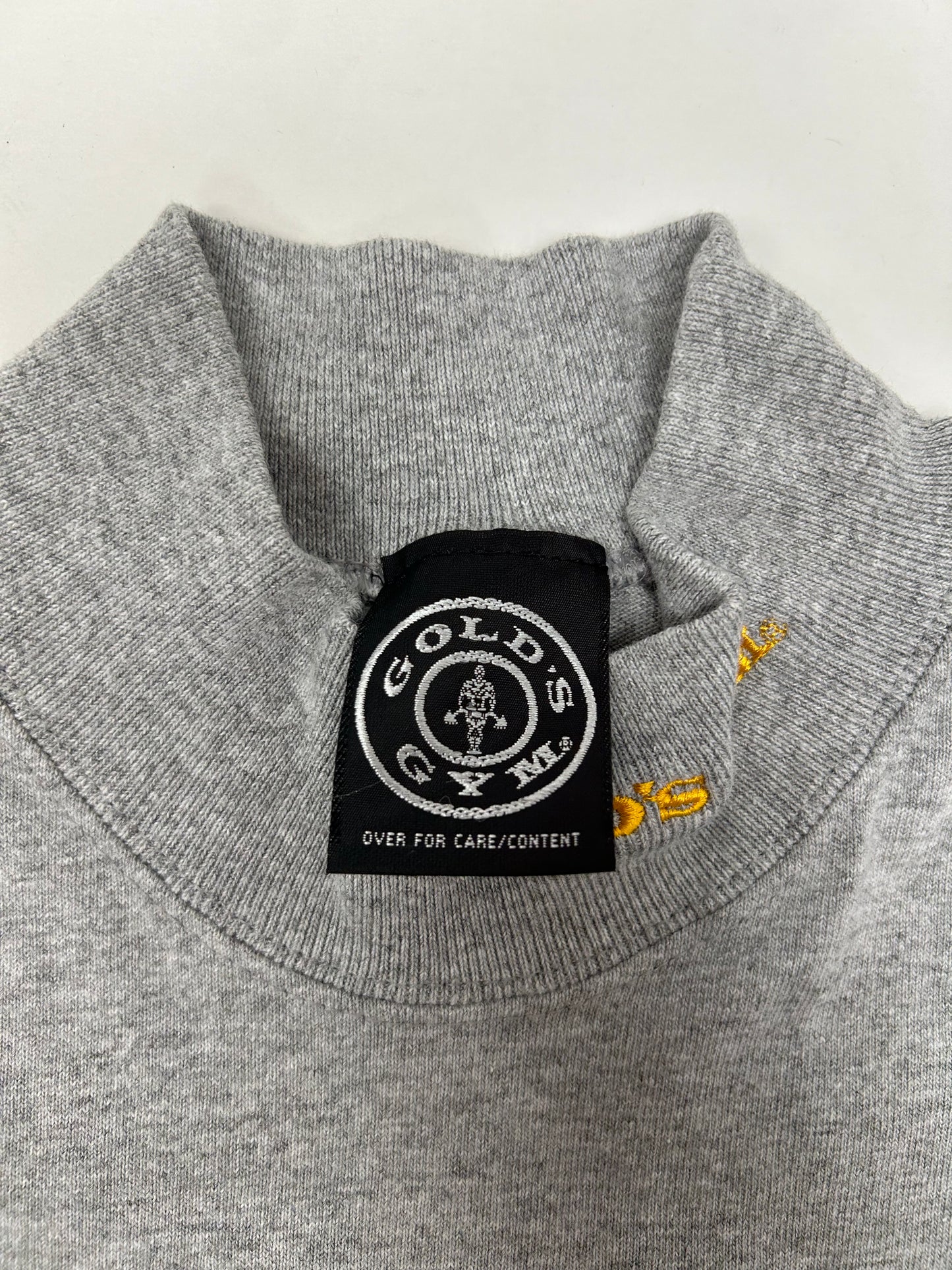 Vintage Golds Gym Turtleneck Shirt Small 18x27.5 Inches