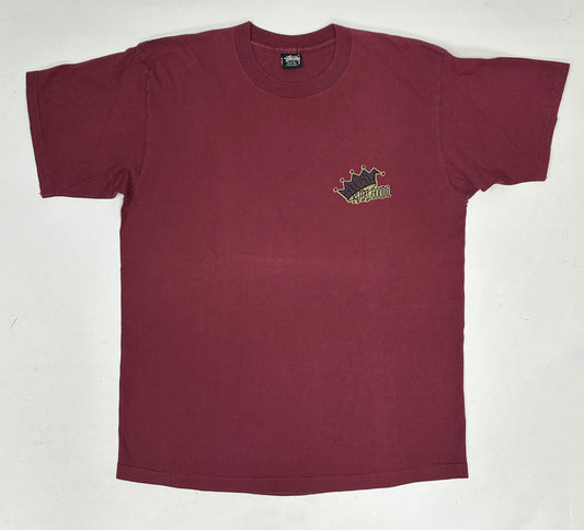 Vintage 90s Stüssy Royal Goods Made In USA Tee XL