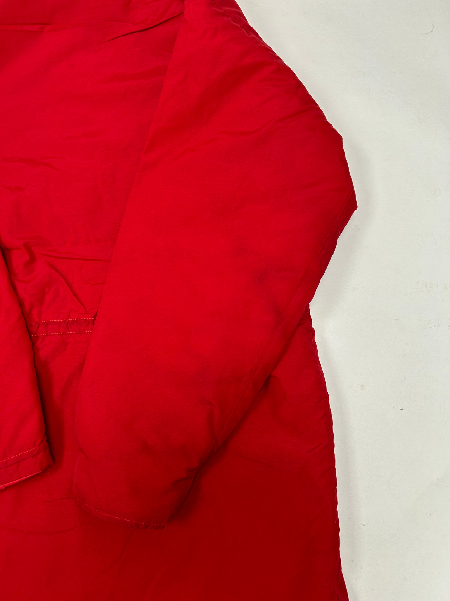 Vintage Chalk-Line MLB This Week In Baseball Zip Long Trench Style Jacket Size Tagged Large 26.5x36.5 Inches As Is Has Wear