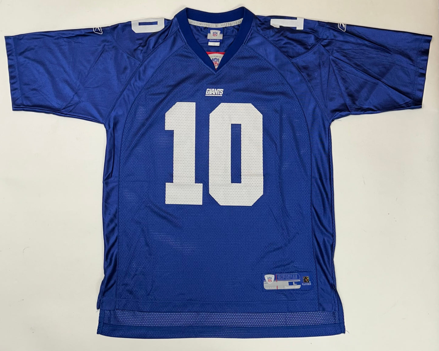 Vintage 2000s Reebok New York Giants Eli Manning NFL Jersey Blue Large