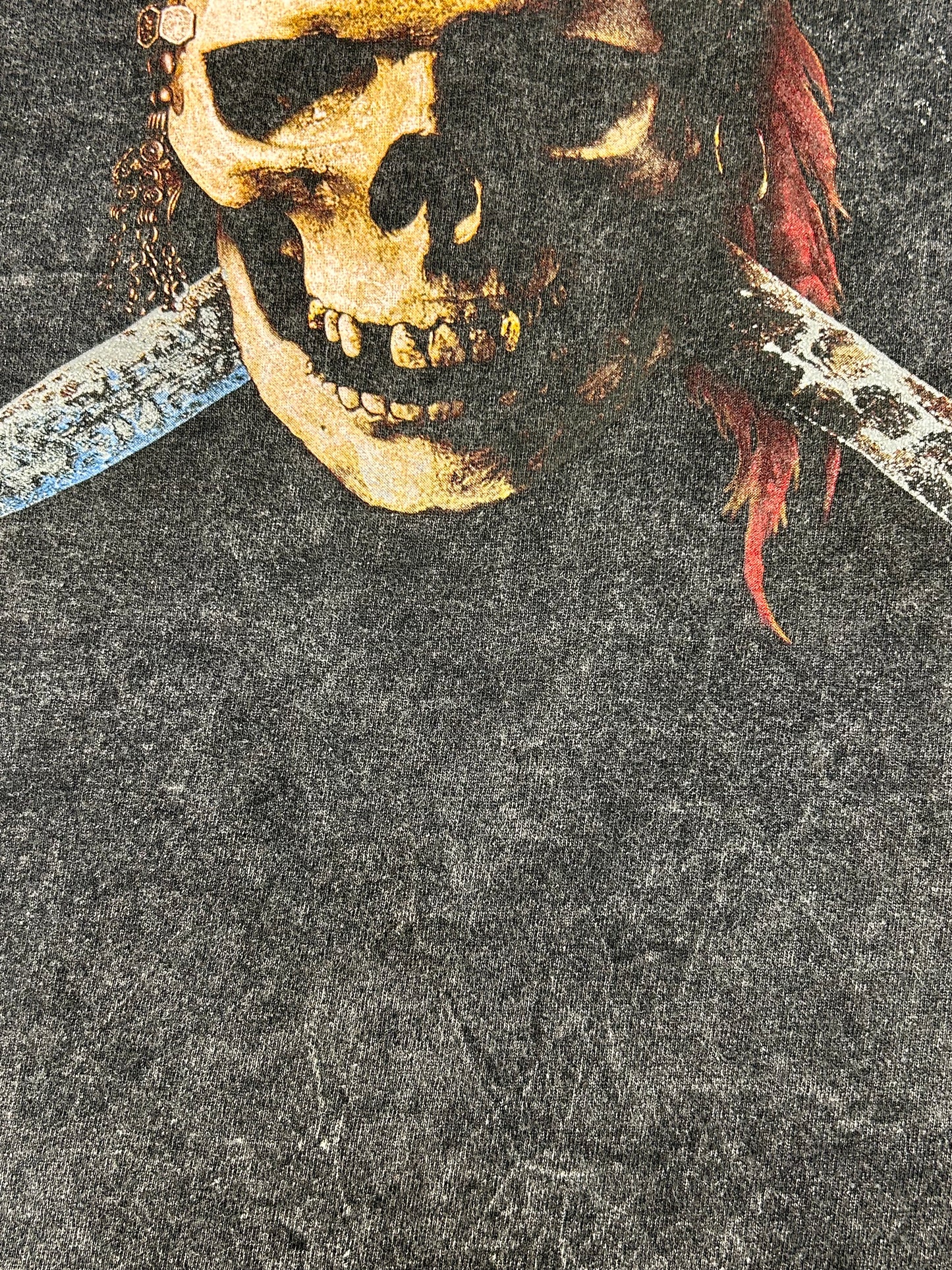 Vintage Pirates Of The Caribbean T Shirt Small Curse Of Black Pearl Dinsey Promo