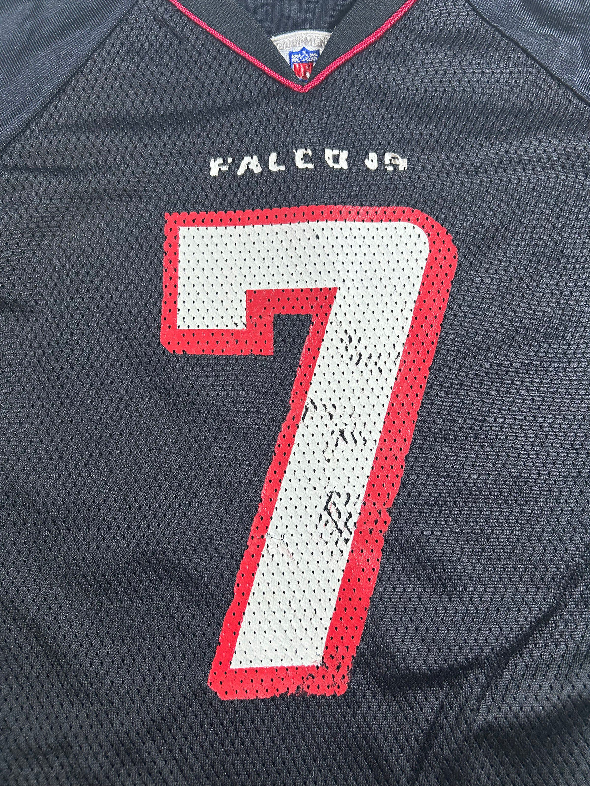 Vintage Reebok On Field Atlanta Falcons Michael Vick #7 Jersey Youth Large 19.5x25.5/27.5 Inches Worn