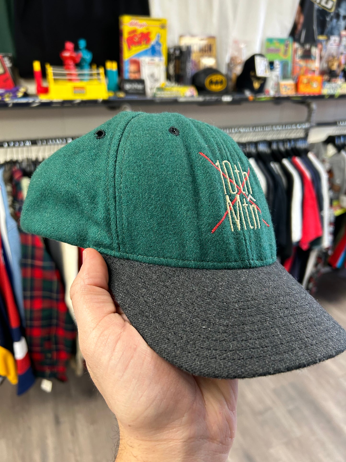 Vintage 10th Mtn Huts Made In the USA SnapBack Hat