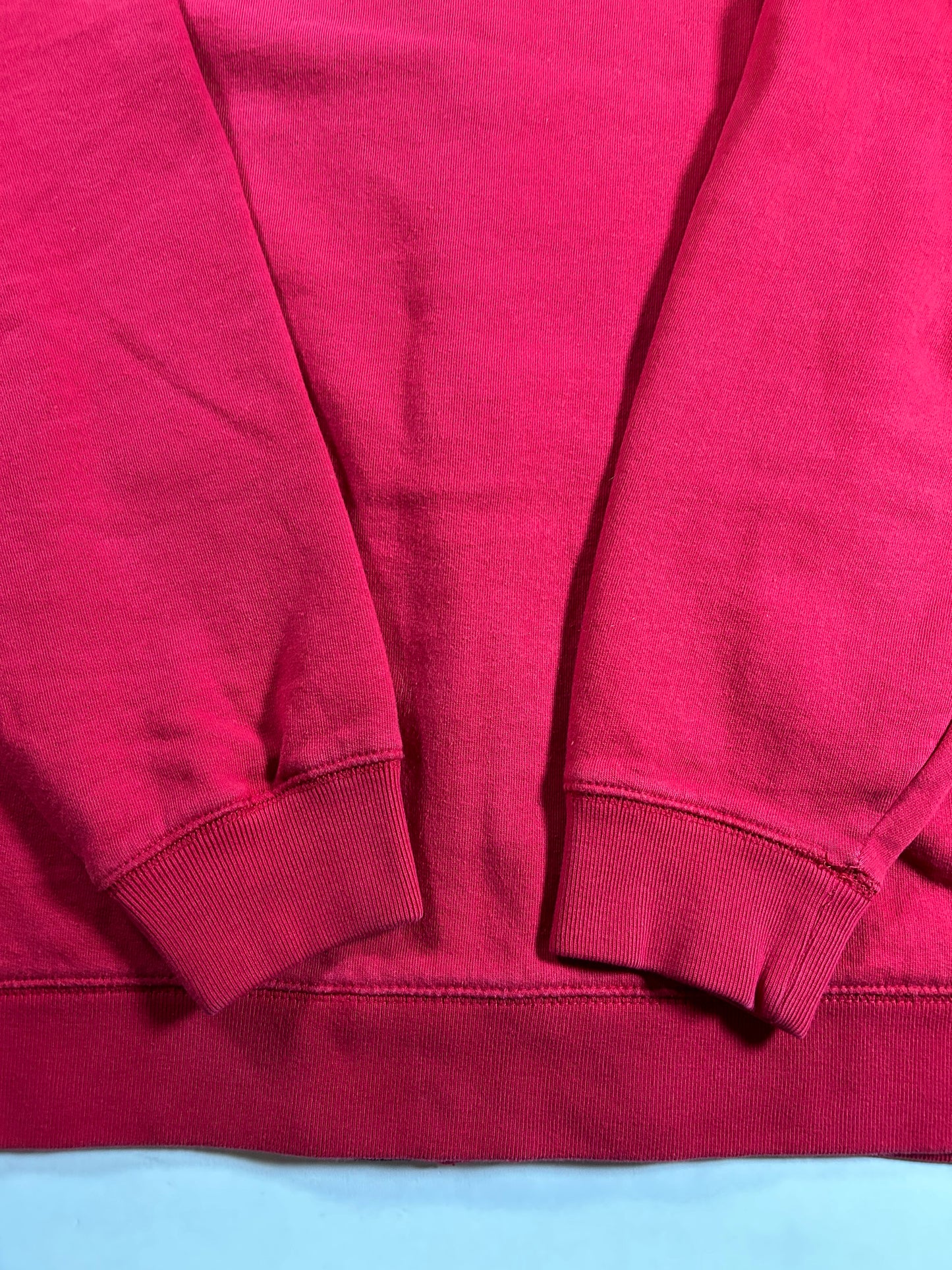 Vintage Eckō Unltd. Raw & Uncut Zip Hooded Sweatshirt Medium 22.75x27.5 Inches Red As Is
