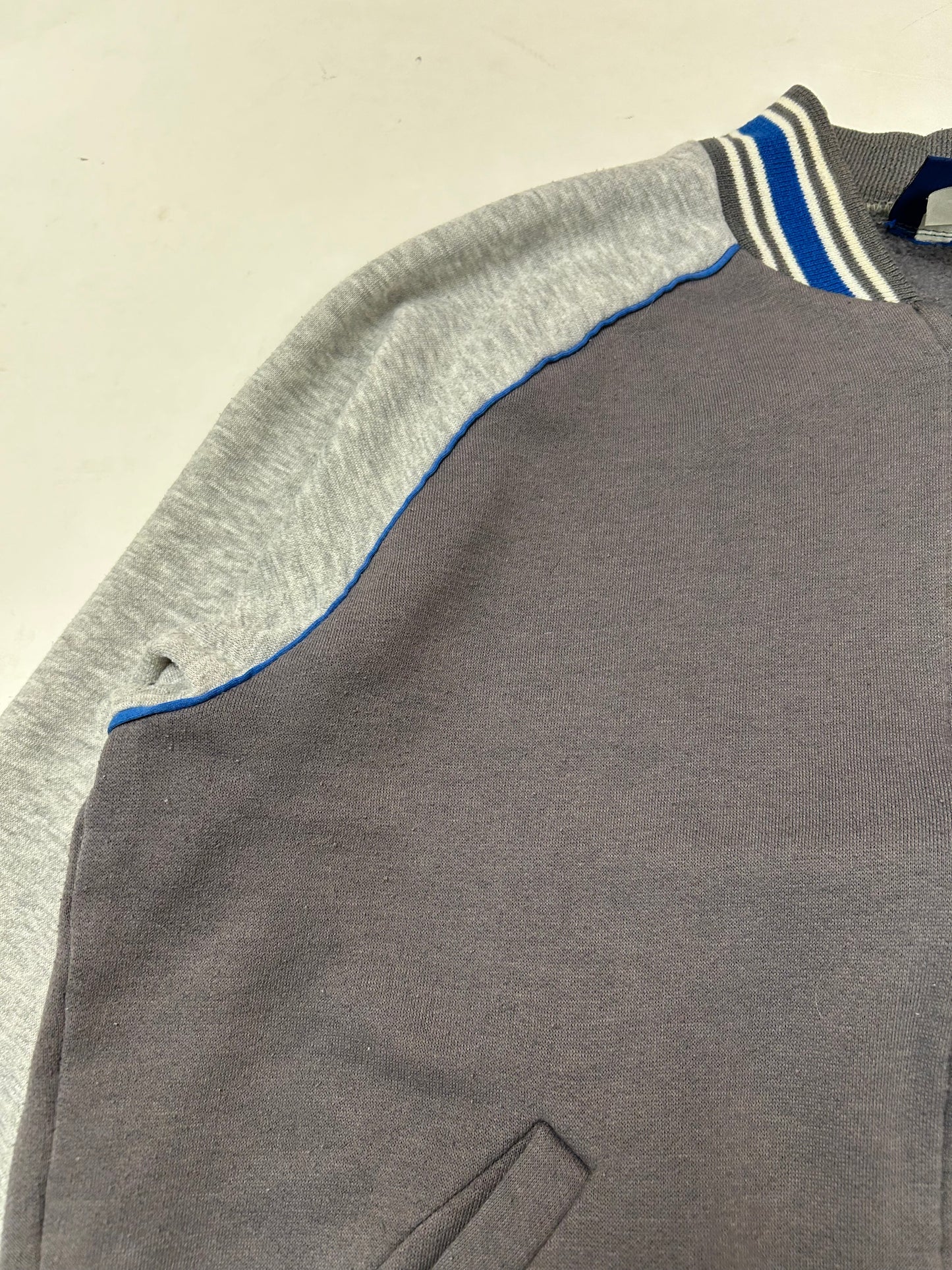 Vintage 80s Nike Zip Jacket Sweatshirt Small Fit 22x23 Inches