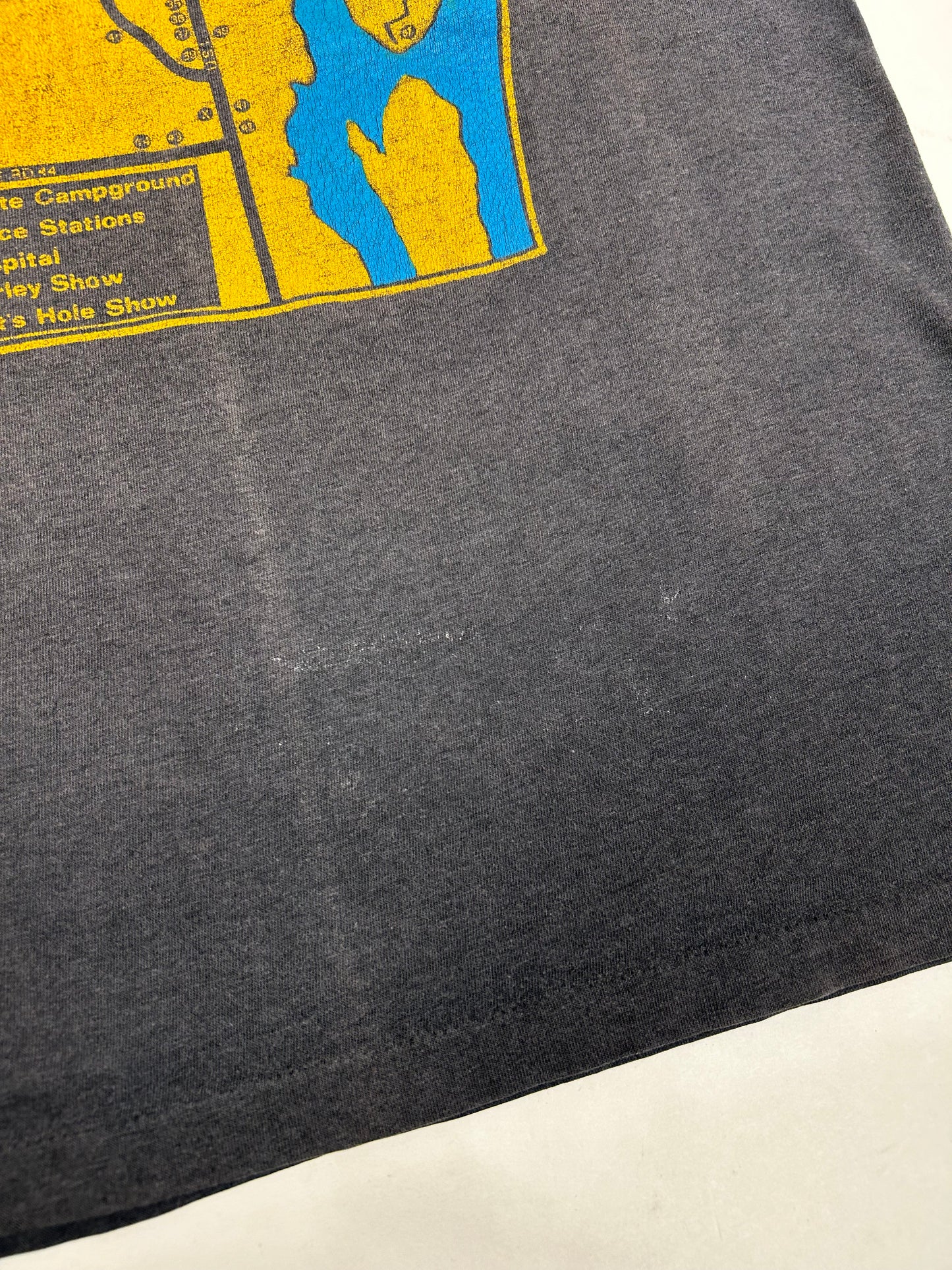 Vintage Daytona Bike Week Living Legend 1984 T-shirt Size 18.5x24.75 Inches Rare Faded