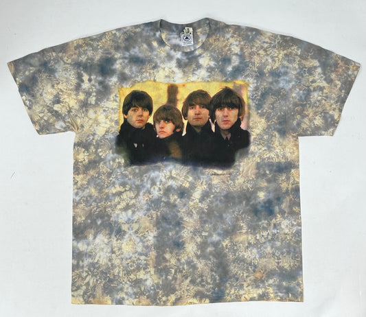 Vintage The Beatles Tie Dye T Shirt XL Mens Rock Band Tour Tee 1996 Brand New