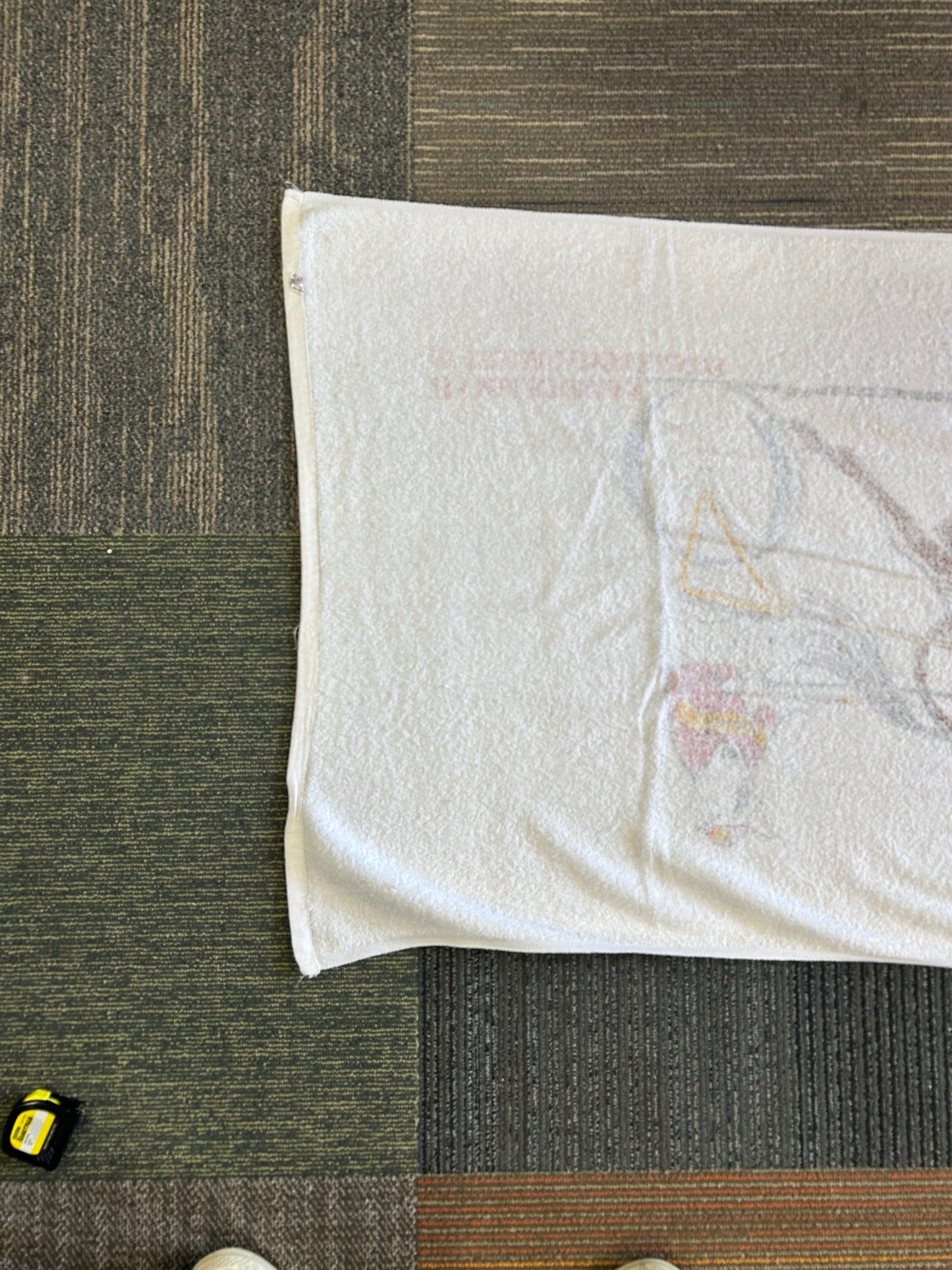 Vintage 1989 Meadowlands Bud light Beach/Pool Towel 100% Cotton About 29x56.25 Inches