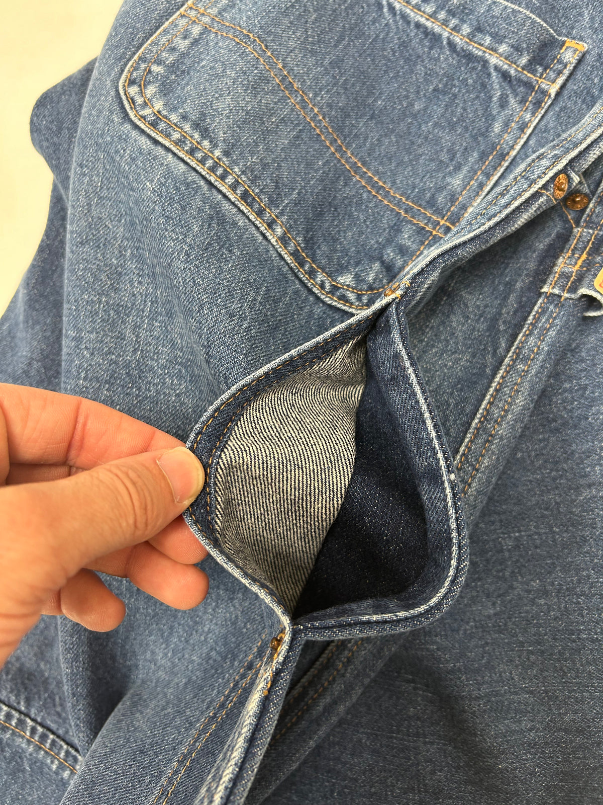Guess Men’s Workwear D67-62W Carpenter Jeans Baggy Loose Fit Tagged 32 16x44.75 Inches