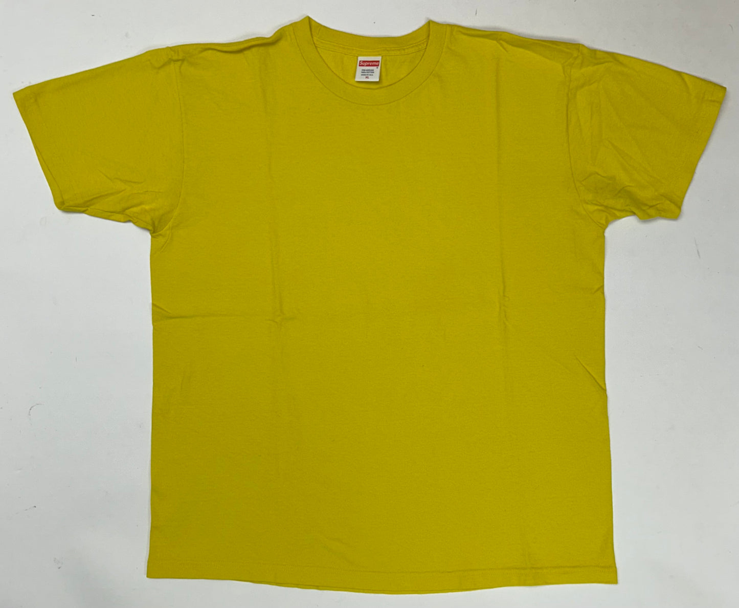 Supreme Blank Tee K-Mart Mix Up Blank Yellow XL 23.75x29.25 Inches