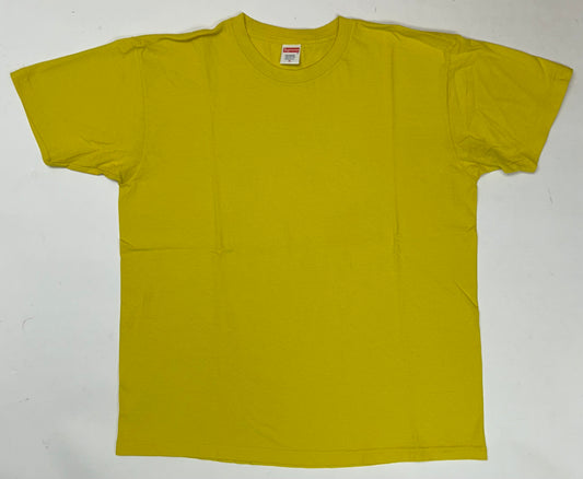 Supreme Blank Tee K-Mart Mix Up Blank Yellow XL 23.75x29.25 Inches