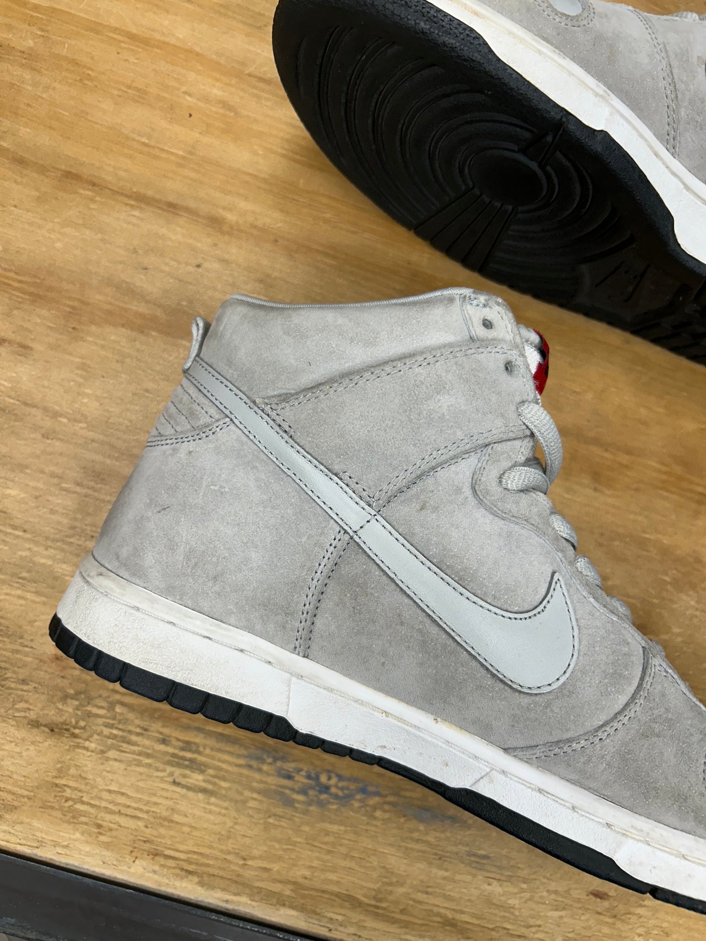 2007 Nike SB Dunk High Pee Wee Herman Size 10 Used As Is No Box