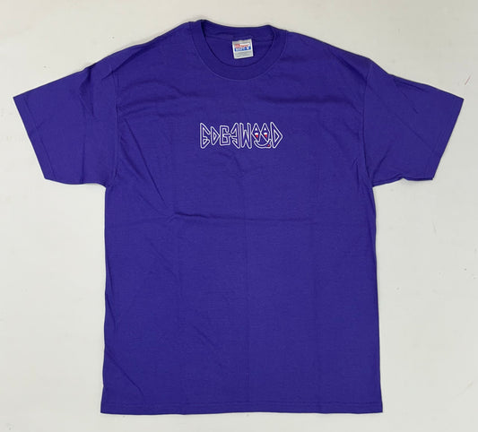 Edgewood NJ first edition “Deeper Than The Roots.” Tee Hanes Beefy-T USA/Mexcio 100% Cotton Purple