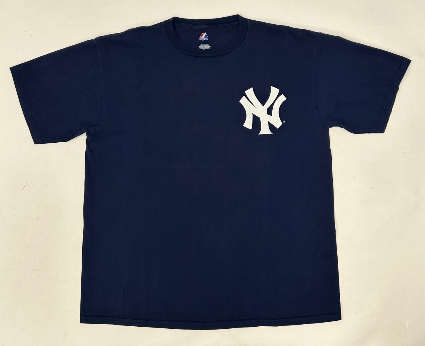 Majestic New York Yankees Jorge Posada # 20 MLB Player Tee XL+ 24.25x30.25 Inches