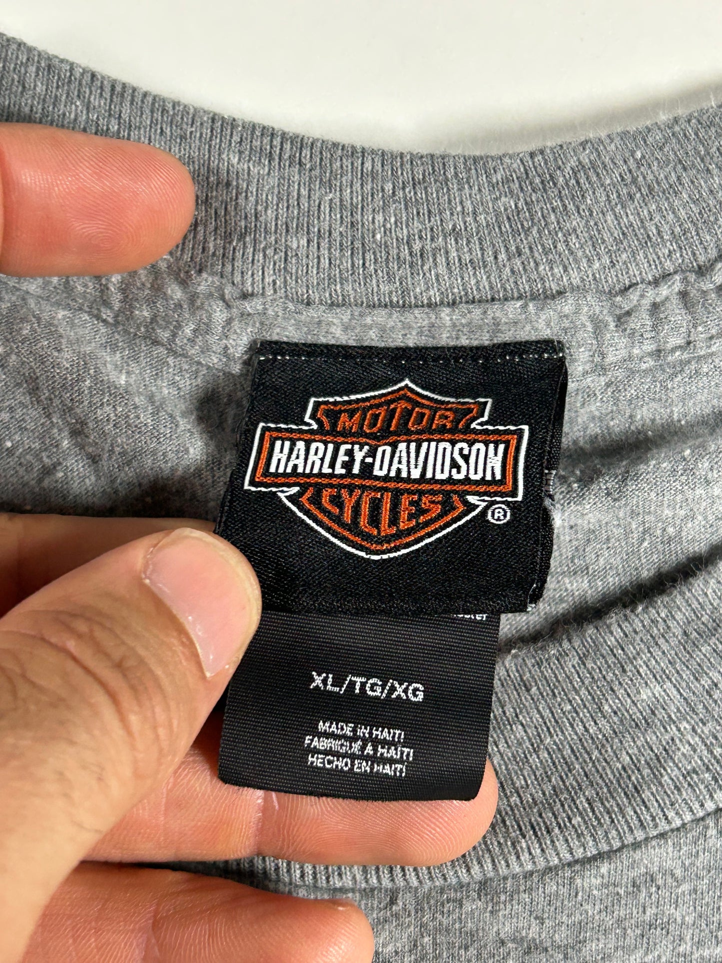 2022 Harley Davidson Motorcycle Of Bergen County Live To Ride Ride To Live Rochelle Park, NJ Tee XL 23.75x29.25 Inches