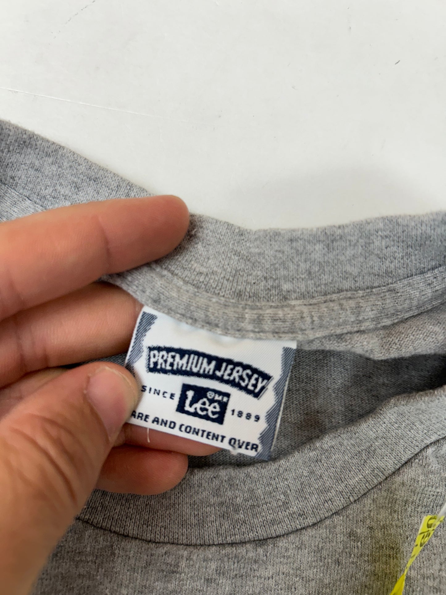 Vintage 90s F.D.N.Y. Keep Back 200Ft Firefighter Tee USA XL+ 24.5x31.25 Inches