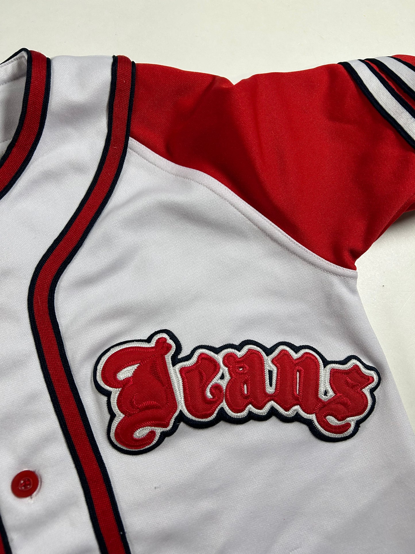JNCO Sport Baseball Style Jersey JNCO Jeans Co. 2000s 19.25x25.5 Inches XS/Youth