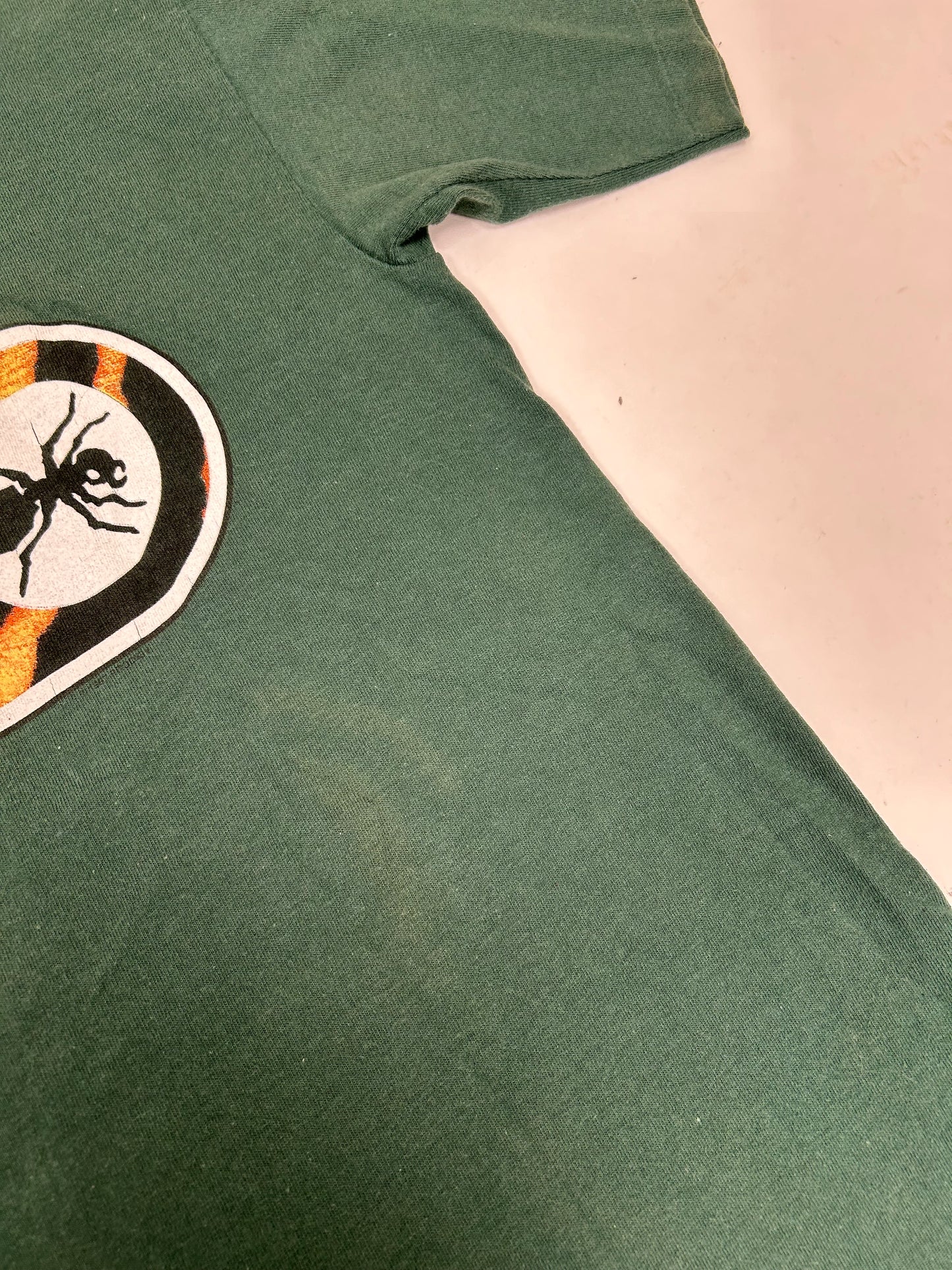 Vintage The Prodigy Fat Land Firestarter 1997 Wild Oats Tee Large 22.25x30.25 Inches Faded Green