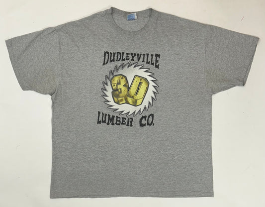 Vintage 2002 Dudley Boyz Shirt WWF Dudleyville!! Lumber Co. 3D Wrestling Tee 2XL 26.5x30.5 Inches