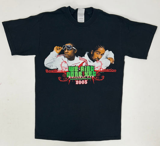 2005 HollaDay Jam Bow Wow Omarion We Ain't Done Yet T-Shirt Music Tour Small
