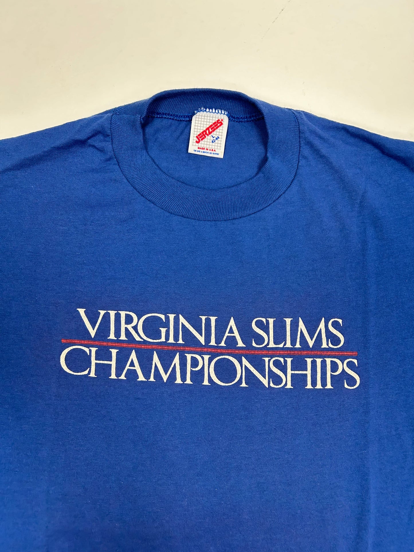 Vintage 1988 Virginia Slims Championships At MSG Tennis Tee