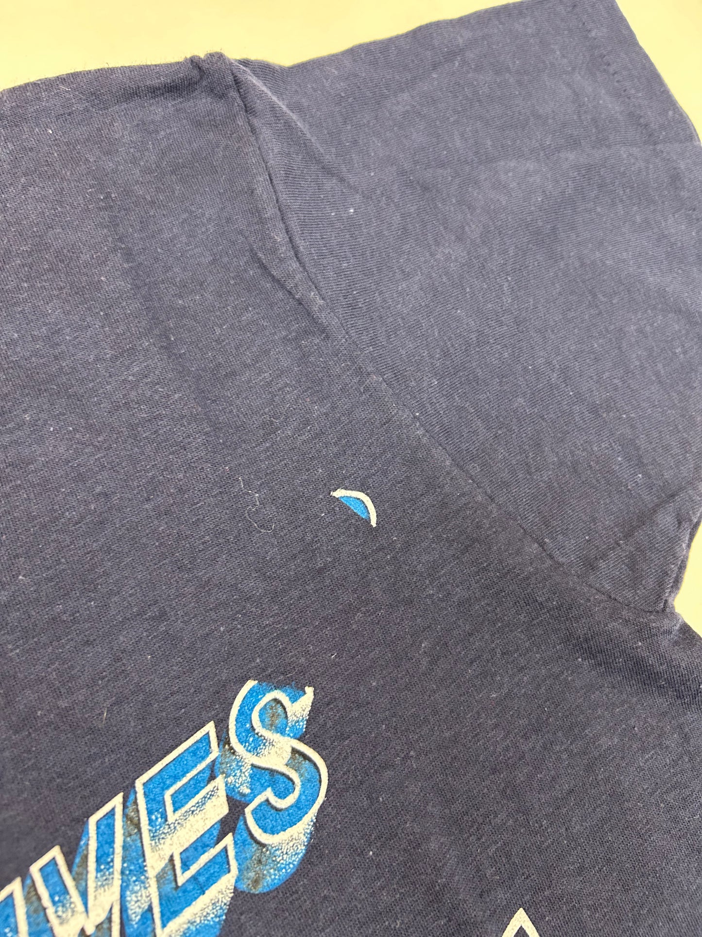 Vintage Music Lives On TDK Promo T Shirt 80s USA Fits Small 17.25x26 Inches