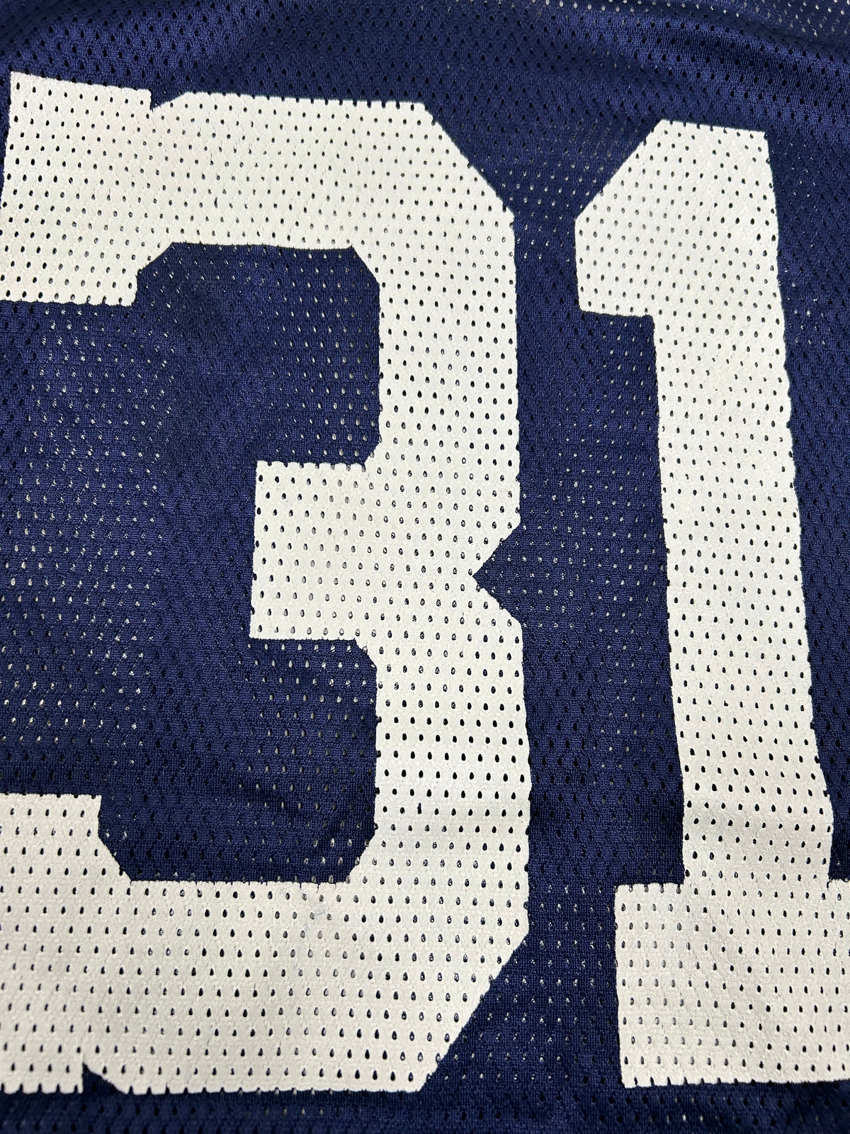 Roy Williams 31 Dallas Cowboys NFL Throwback Reebok Blue Jersey 2XL 29x33.5/35.5 Inches