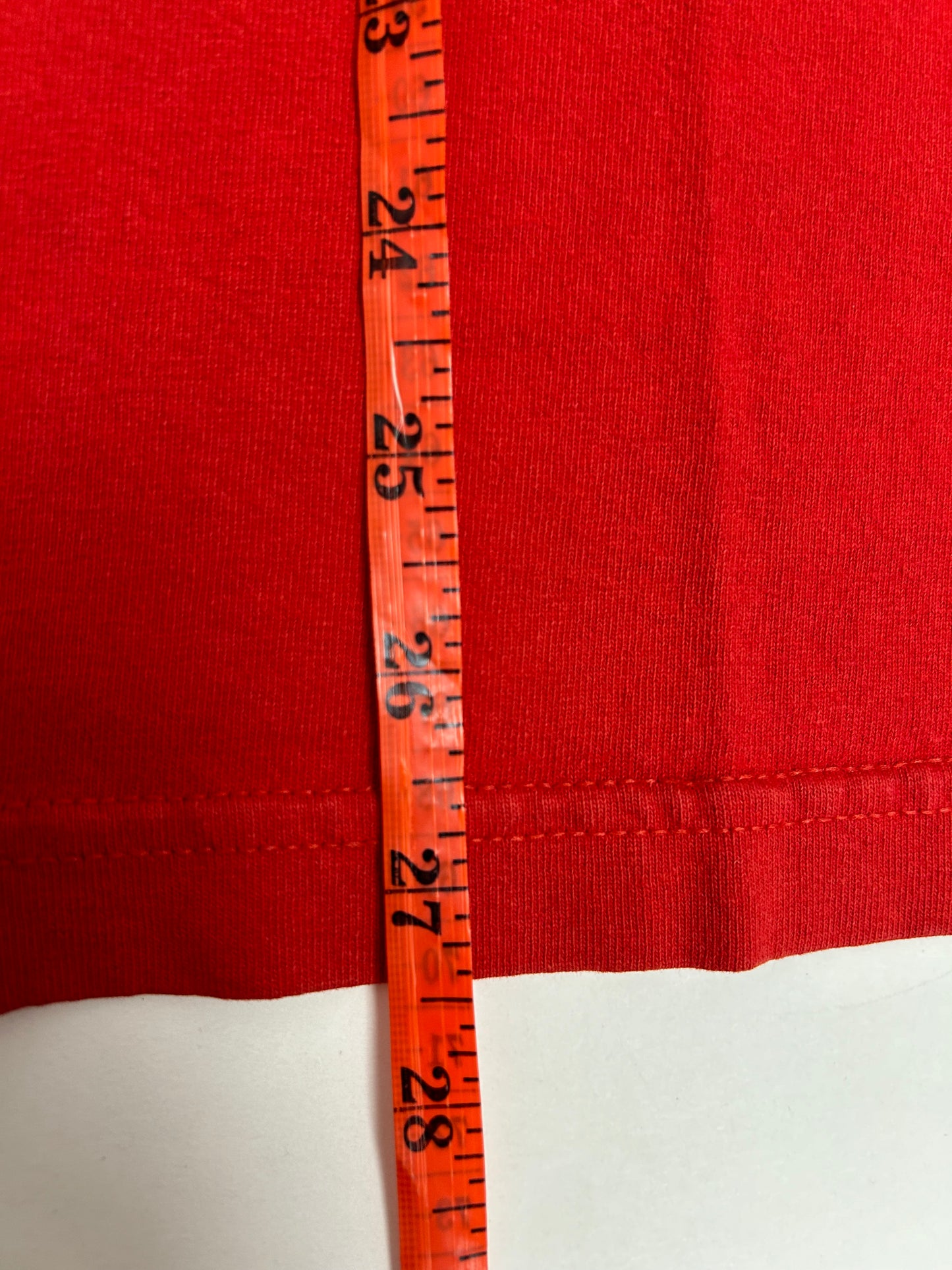 Vintage 00s Supra Footwear Skate Tee Medium 20x27.25 Inches Red